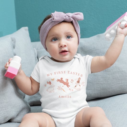 Mijn eerste Pasen Meisje Bodysuit