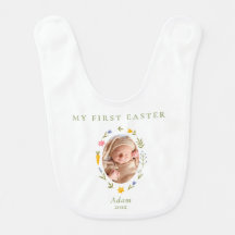 Mijn eerste Pasen schattige foto op maat