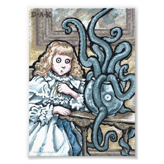 Mijn eerste Pet #7 - Surreal Odd Gothic Foto Afdruk (Voorkant)