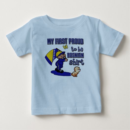 Mijn eerste pleidooi voor Bosnisch Shirt (Voorkant)
