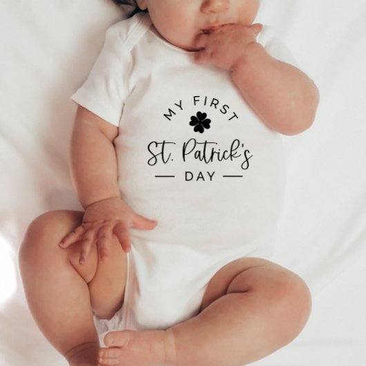 Mijn eerste pleisterdag Baby-pak Romper