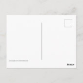 Mijn eerste preek, John Everett Millais Briefkaart (Achterkant)