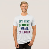 Mijn eerste prestatie Tri-Blend shirt (Voorkant volledig)