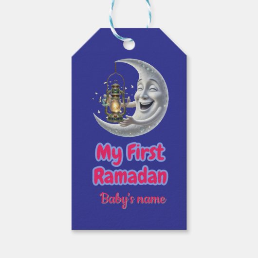 Mijn eerste RAMADAN Cadeaulabel (Voorkant)