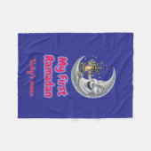 Mijn eerste RAMADAN Fleece Deken (Voorkant (Horizontaal))