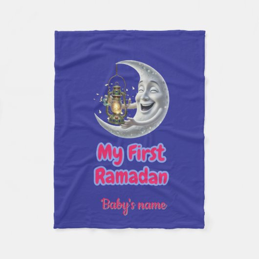 Mijn eerste RAMADAN Fleece Deken (Voorkant)