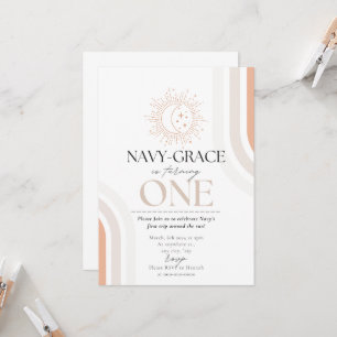 Mijn eerste reis rond de zon uitnodiging