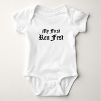 Mijn eerste Ren Fest Baby Renaissance Bodysuit