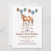 Mijn eerste Rodeo, 1e verjaardag Kaart (Voorkant)