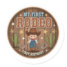 Mijn eerste Rodeo Baby Sticker