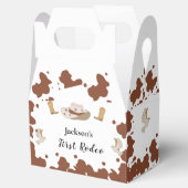 Mijn eerste Rodeo Cowboy 1e verjaardag Bedankdoosjes (Geopend)