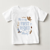 Mijn eerste Rodeo Cowboy Blue verjaardag (Voorkant)