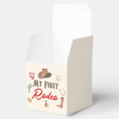 Mijn eerste Rodeo Cowboy eerste verjaardag Bedankdoosjes (Geopend)