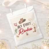 Mijn eerste Rodeo Cowboy eerste verjaardag Bedankzakje (Geknipt)
