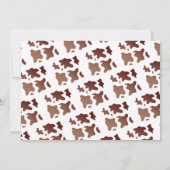 Mijn eerste Rodeo Cowboy foto 1e verjaardag Kaart (Achterkant)