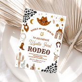 Mijn eerste Rodeo Cowboy Ranch Southwestern verjaa Kaart