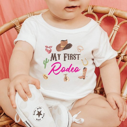Mijn Eerste Rodeo Western Cowboy 1e Verjaardag B