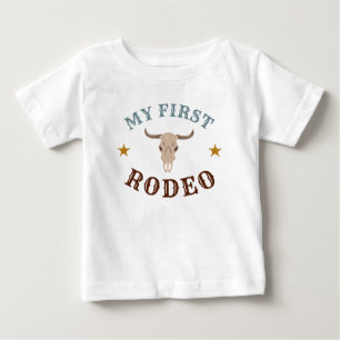 Mijn Eerste Rodeo Western Cowboy 1e Verjaardag Bla