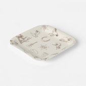 Mijn eerste Rodeo Western Cowboy papier Bord (Gebogen)