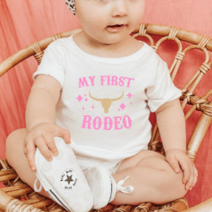 Mijn eerste Rodeo Westerne Cowgirl, eerste verjaar