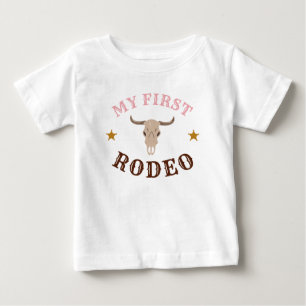 Mijn eerste Rodeo Westerne Cowgirl Eerste Verjaard