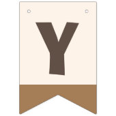 Mijn eerste Rodeo Westerne Verjaardagsbunting Flag Vlaggetjes (Derde vlag)