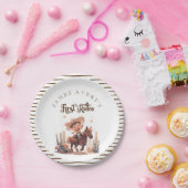 Mijn eerste Rodeo Wild West Cowboy verjaardag Papieren Bordje (Feest)