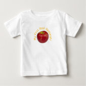 Mijn eerste Rosh Hashanah Apple Baby Shirt (Voorkant)