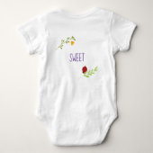 Mijn eerste rosh Hashanah joods nieuwjaar  Romper (Achterkant)