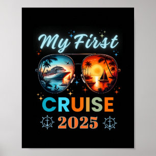 Mijn eerste schip cruise vakantie 2025 familie tri poster