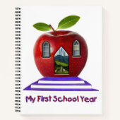 Mijn eerste schooljaar notitieboek (Voorkant)