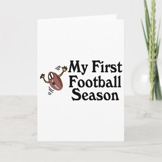 Mijn Eerste Seizoen van het Football Kaart (Voorkant)