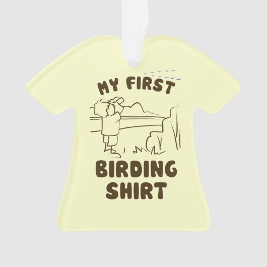 Mijn eerste Shirt Ornament (voorkant)