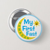 Mijn Eerste Snel Kinder Ramadan Award Cadeau Speld Ronde Button 5,7 Cm (Voorkant /achterkant)