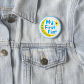 Mijn Eerste Snel Kinder Ramadan Award Cadeau Speld Ronde Button 5,7 Cm (In situ)