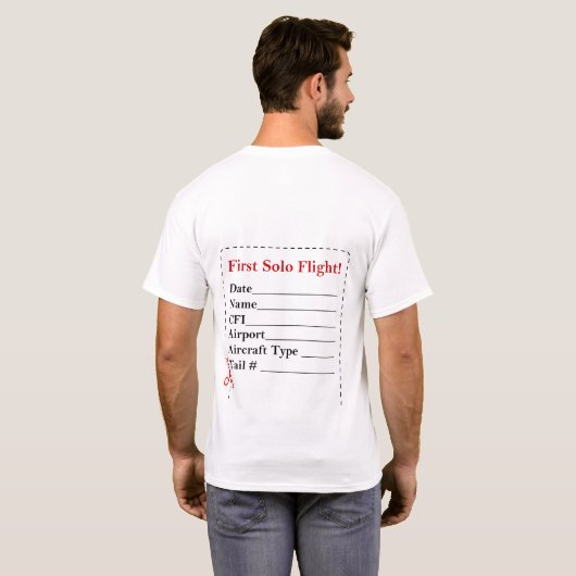 Mijn eerste Solo-Shirt T-shirt (Achterkant volledig)