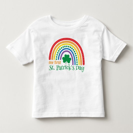 Mijn eerste St. Patrick's Day Kinder Shirts (Voorkant)