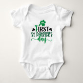 Mijn eerste St Patrick's Day Romper (Voorkant)