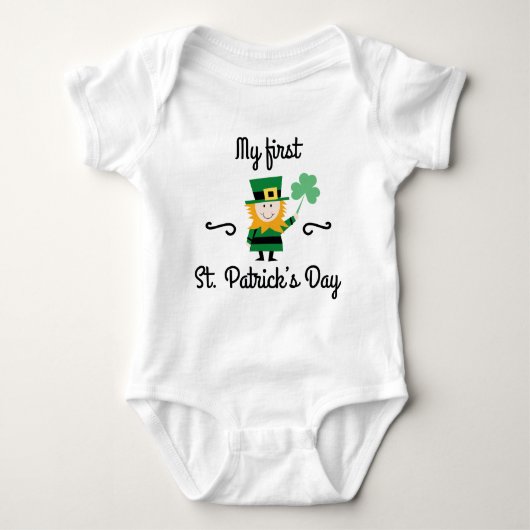 Mijn eerste St. Patrick's Day Romper (Voorkant)