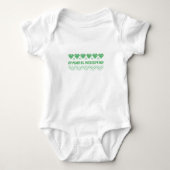 Mijn eerste St. Patrick's Day Romper (Voorkant)