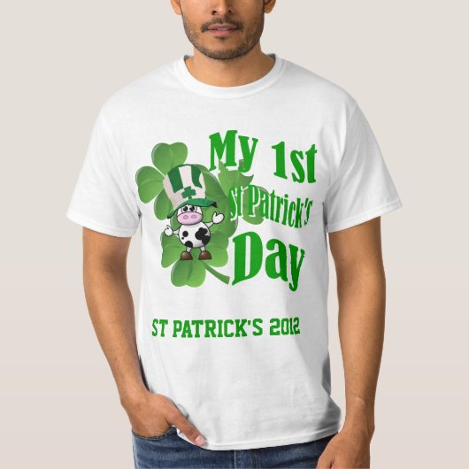 Mijn eerste St Patrick's day T-shirt (Voorkant)