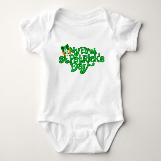 Mijn eerste St. Patrick's Day T-shirt (Voorkant)