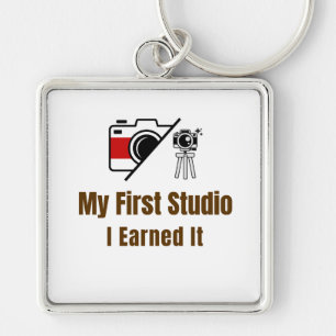 Mijn eerste studio-sleutelhanger – Die heb ik verd Sleutelhanger