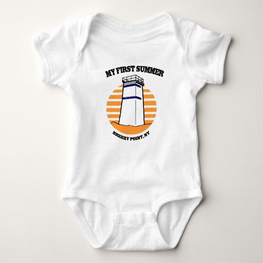 Mijn eerste Summer Breezy Point, New York Romper (Voorkant)