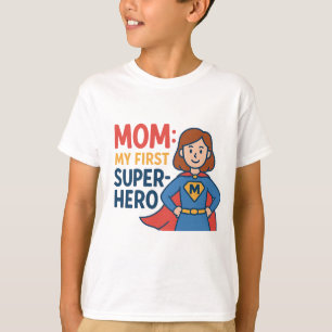 Mijn eerste superheld - Fun Moederdag Superhe T-shirt
