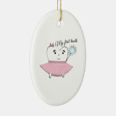 Mijn eerste tand keramisch ornament (Rechts)