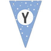 Mijn eerste tandfeestdecoraties Bunting Flags Vlaggetjes (Derde vlag)