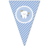 Mijn eerste tandfeestdecoraties Bunting Flags Vlaggetjes (Eerste vlag)