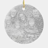 Mijn eerste Thanksgiving Beer Baby Keramisch Ornament (Achterkant)