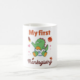 Mijn eerste Thanksgiving Koffiemok